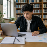 BCA student planning an eight-semester study roadmap